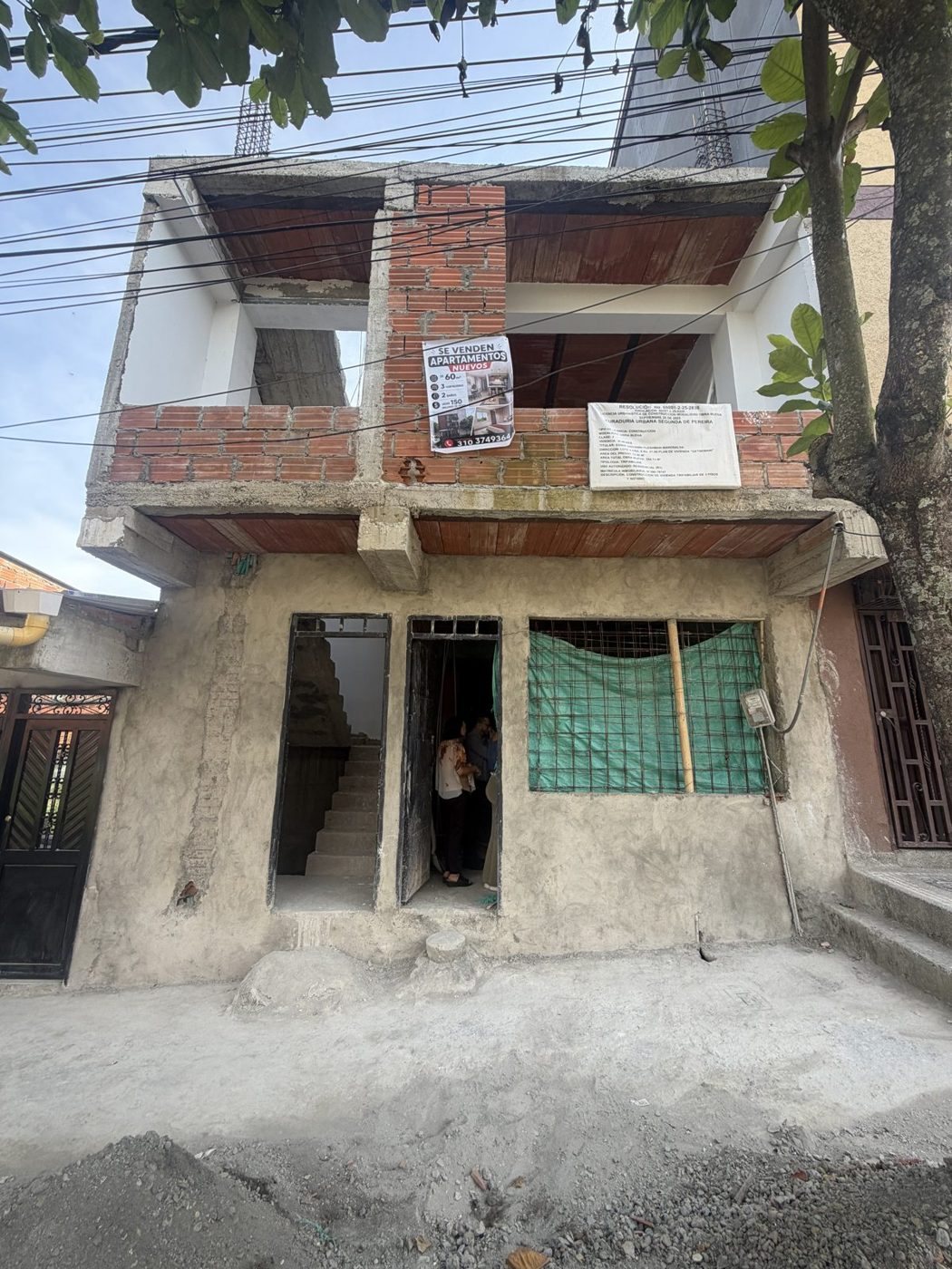 Avance de obra con vista